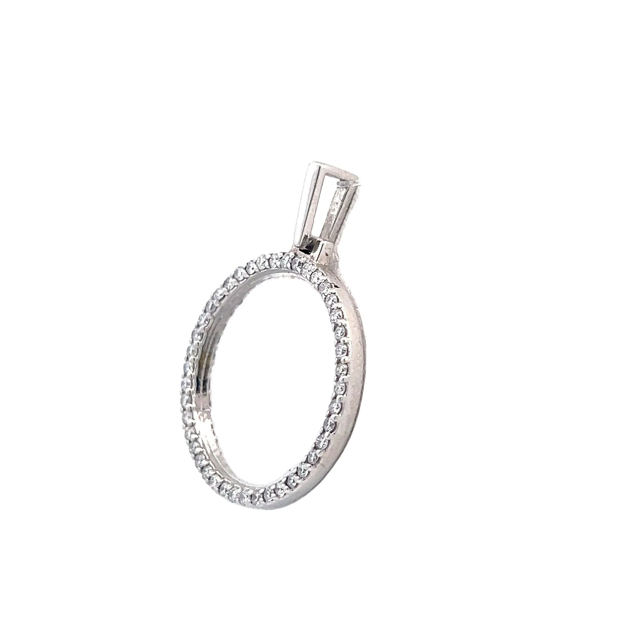 10K GOLD DIAMOND MEMORY PENDANT 0.65 CT