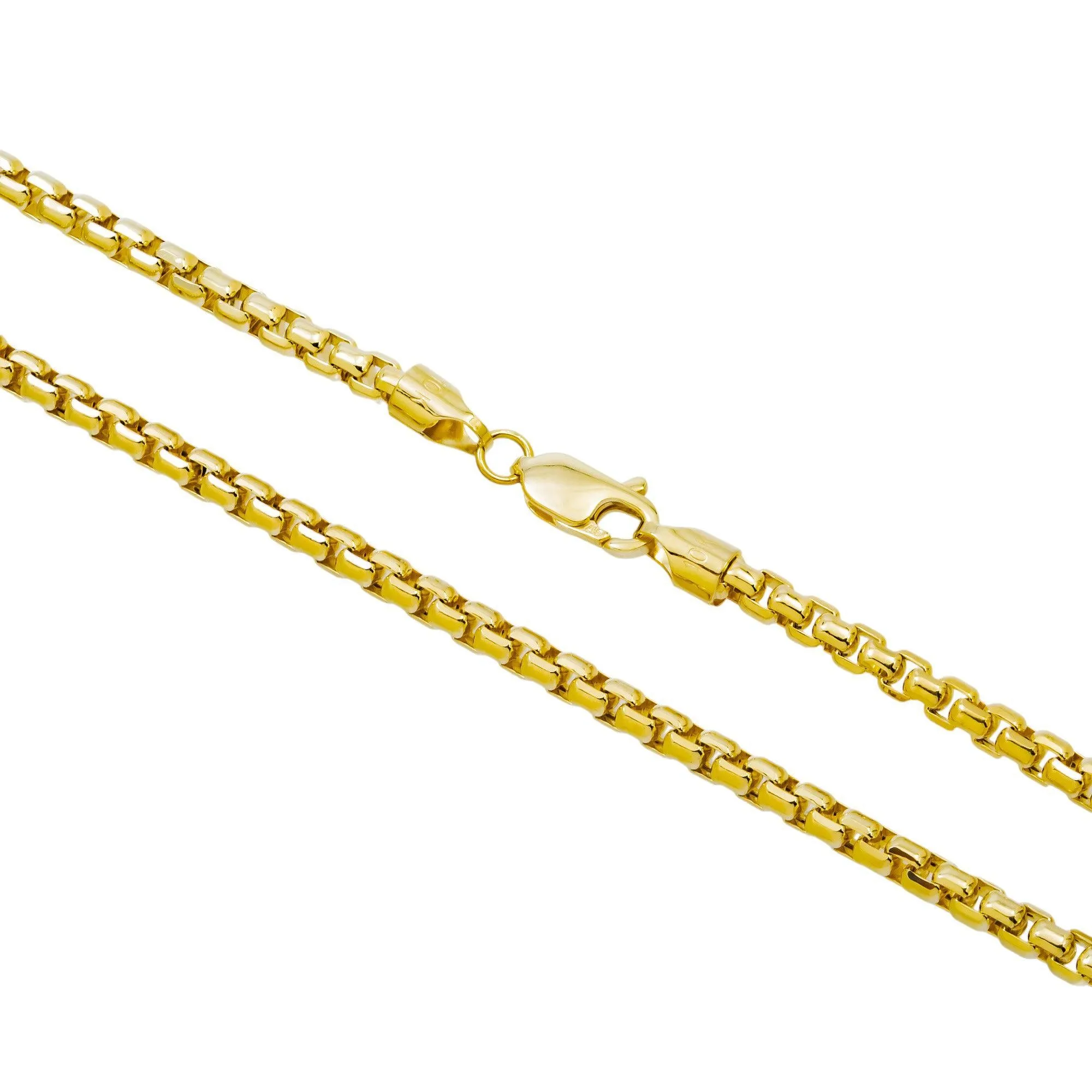 10K GOLD HOLLOW 3.14MM BOX CHAIN