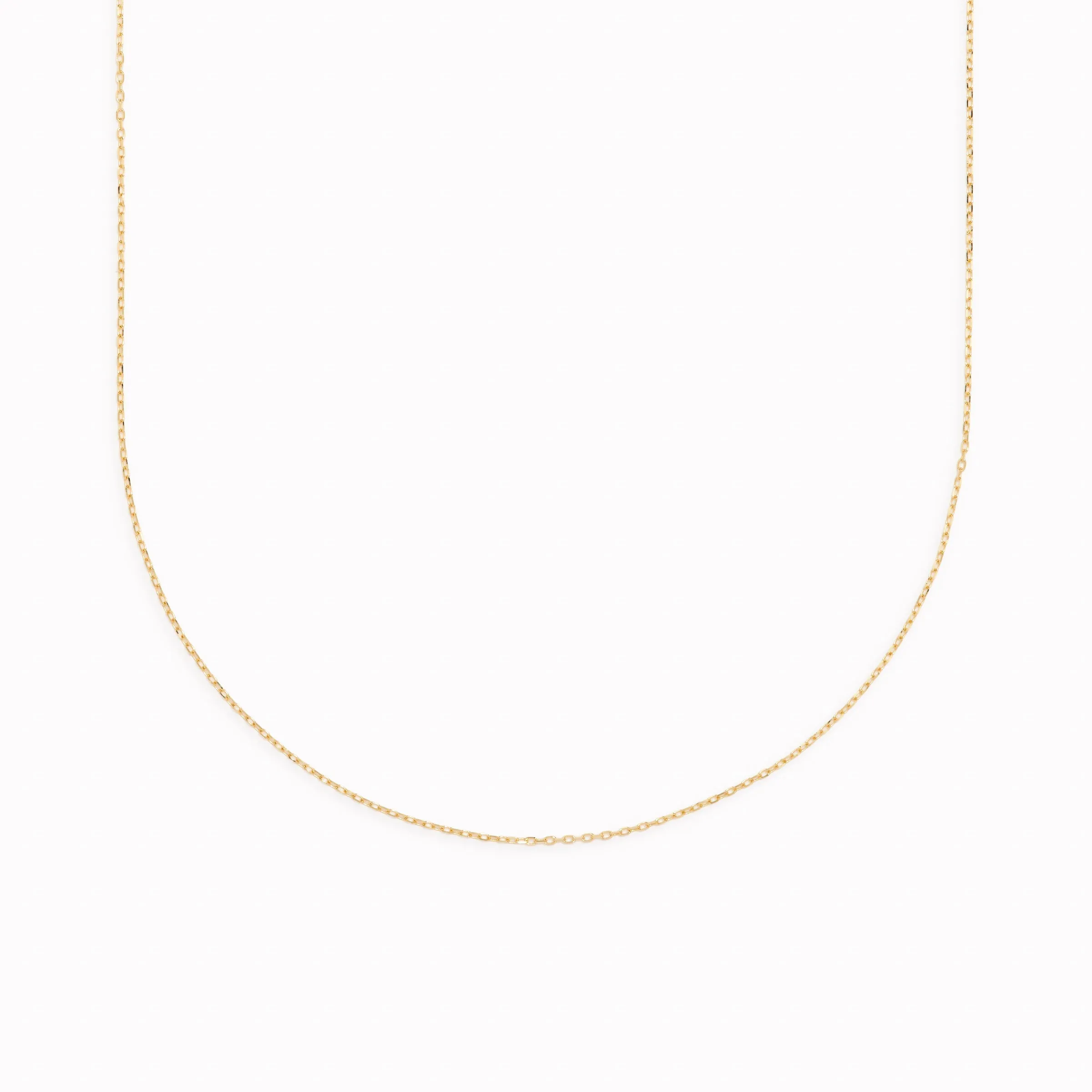 14k Gold Cable Chain Necklace (20 inches) - Tyra