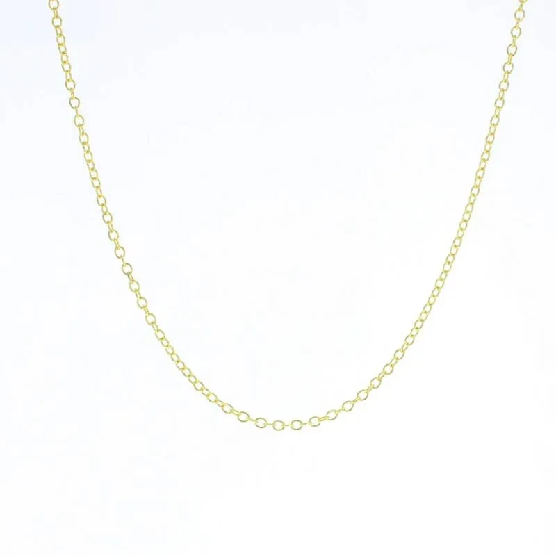 18" Gold Cable Chain