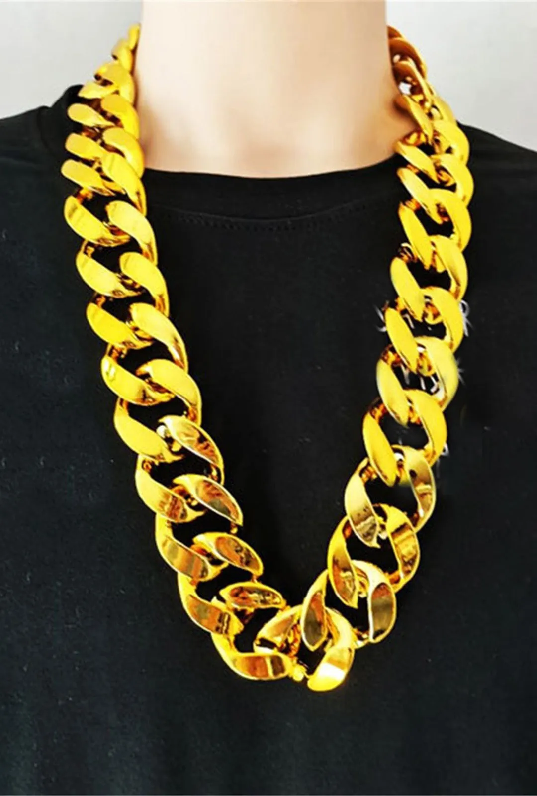 32 inch Chunky Gold Rapper Chain