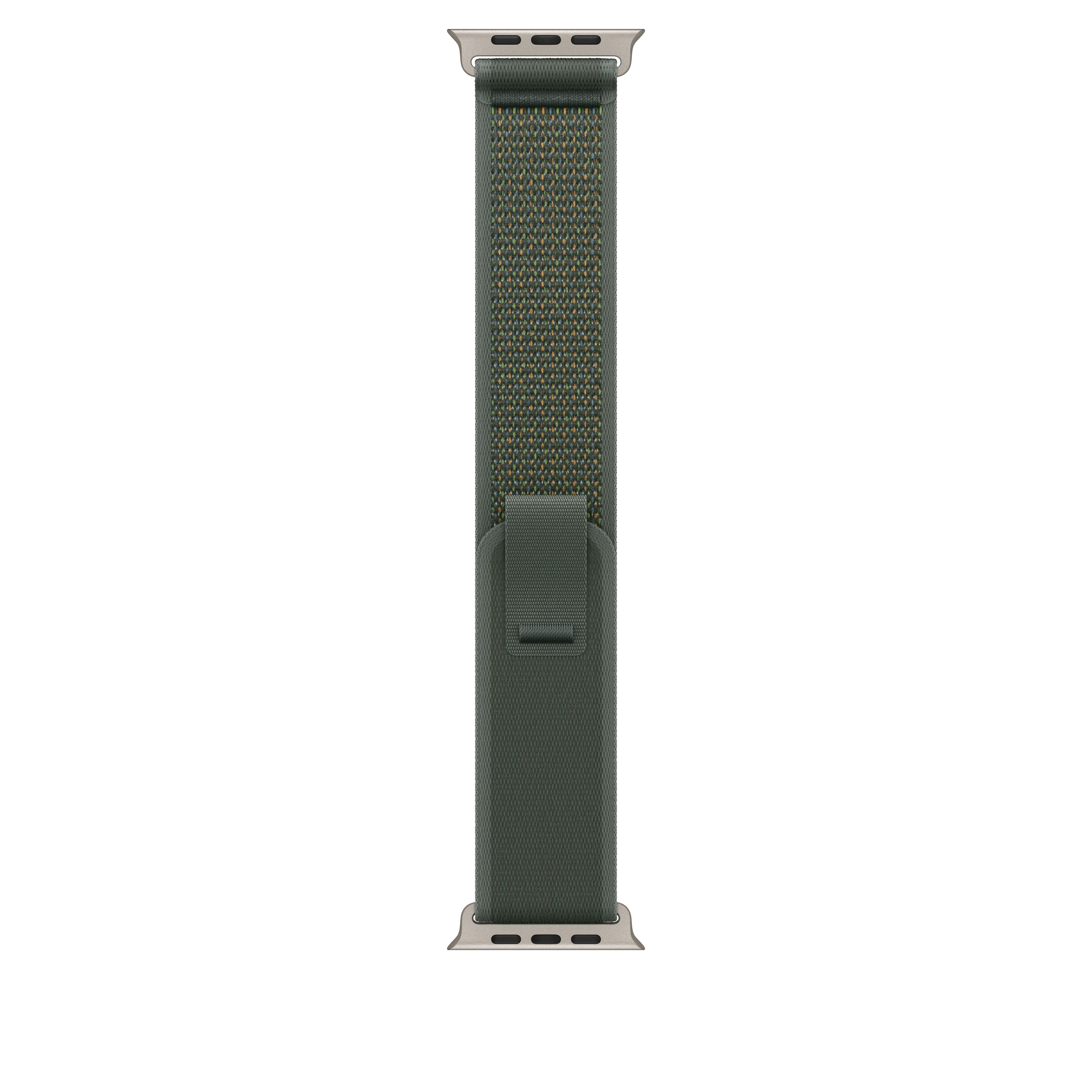 49mm Green Trail Loop - M/L - Natural Titanium Finish