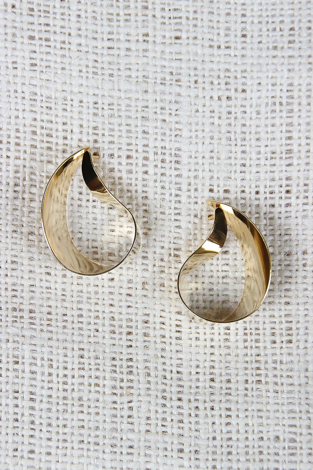 Abstract Tear Drop Earrings