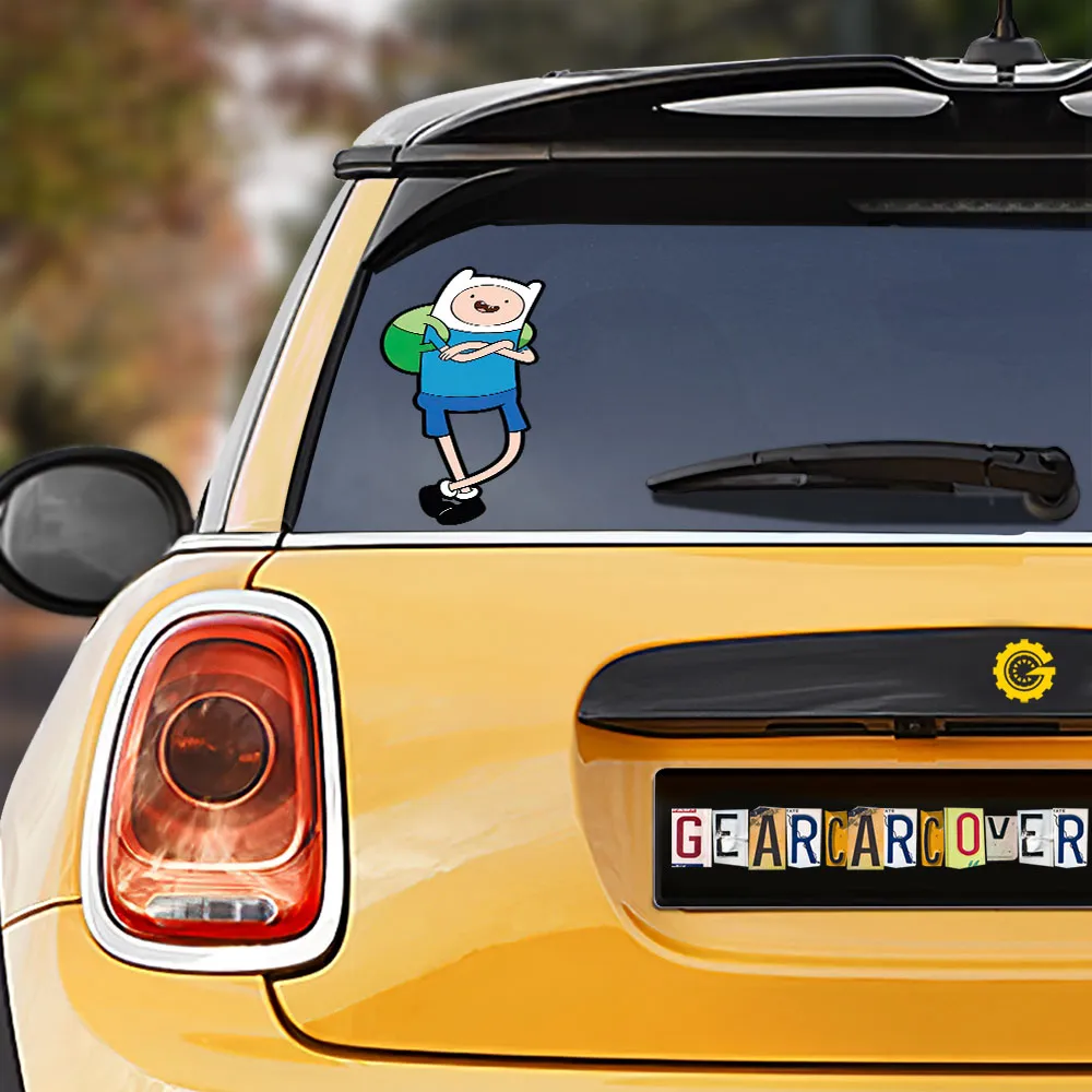 Adventure Time Finn Car Sticker Custom Car Accessories