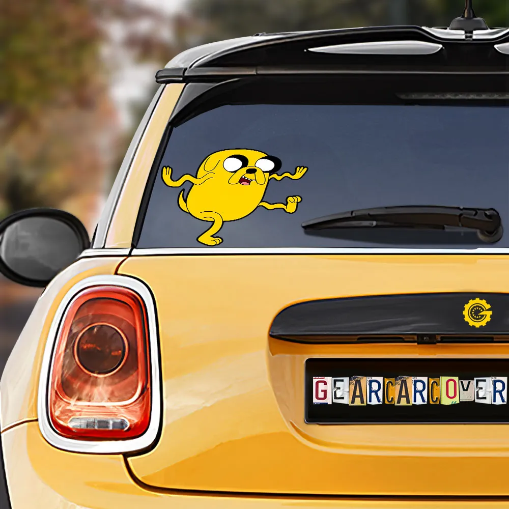 Adventure Time Jake Car Sticker Custom Car Accessories