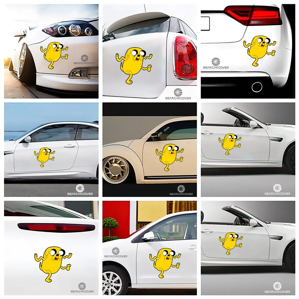 Adventure Time Jake Car Sticker Custom Car Accessories