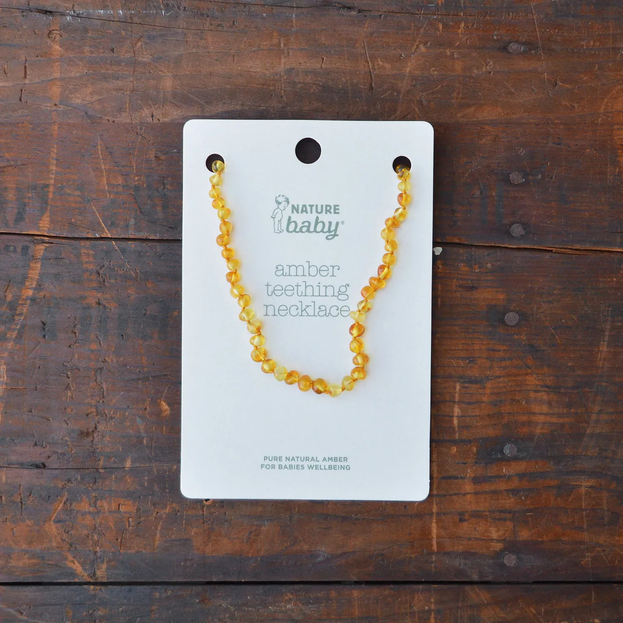 Amber Teething Necklace (3m-2y)