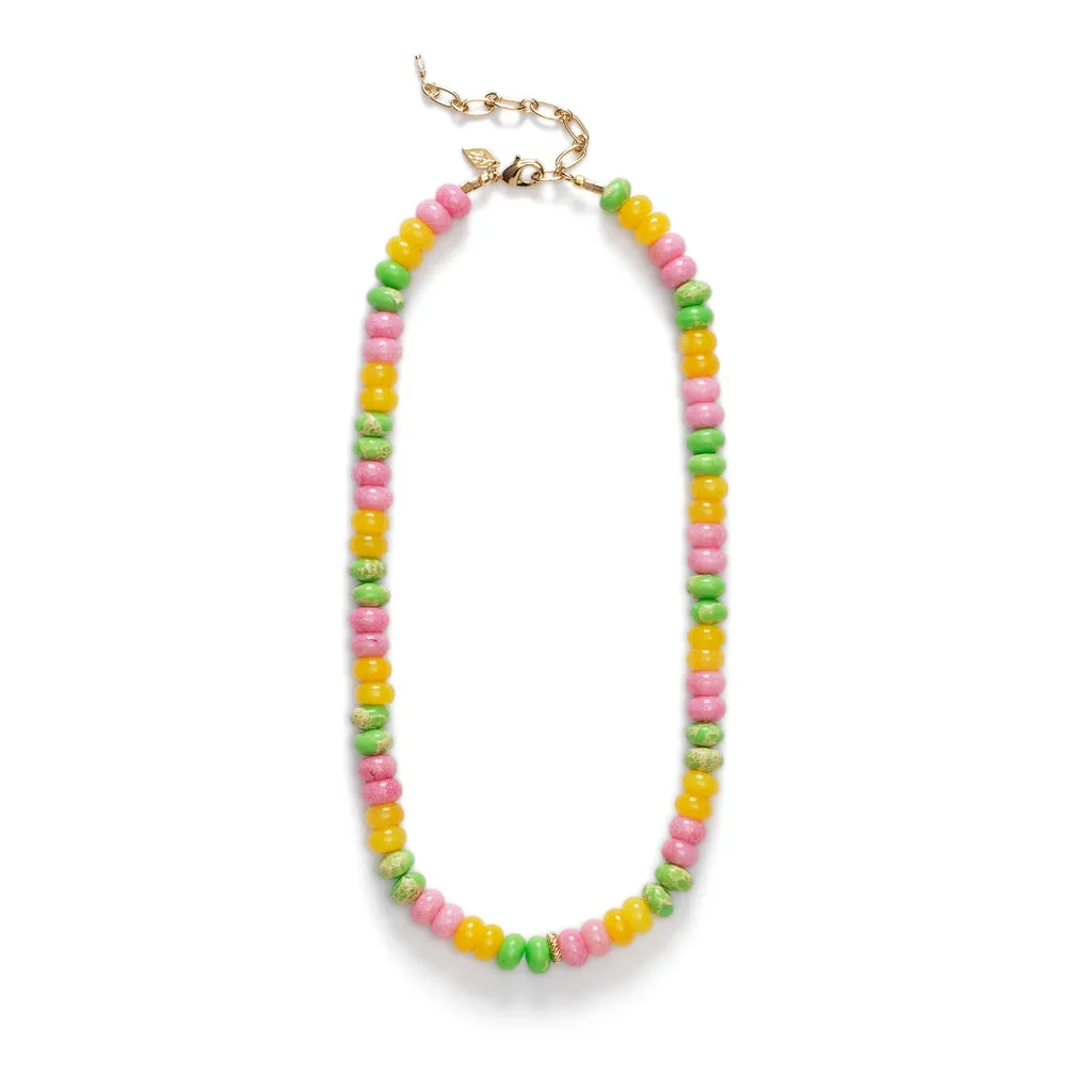 ANNI LU - Paradiso Necklace - Wild Lime