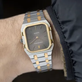 Audemars Piguet Royal Oak Rectangular Steel and Gold 6005