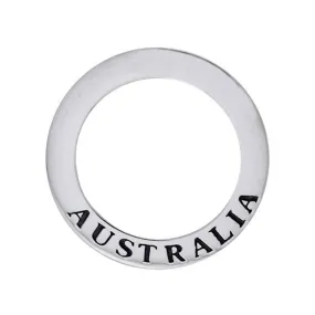 Australia Sterling Silver Ring Pendant TPD1161