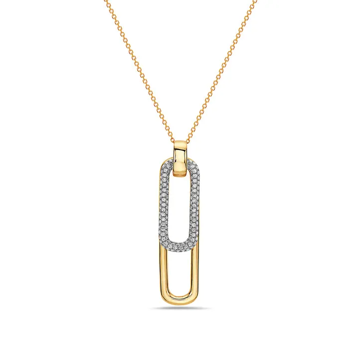 Bassali Olympia 14k Two-Tone Gold Necklace PN12933XD