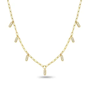 Bassali Sienna 14k Yellow Gold Necklace NK13913D