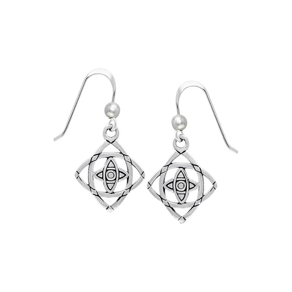 Be Focused Silver Earrings TER1395