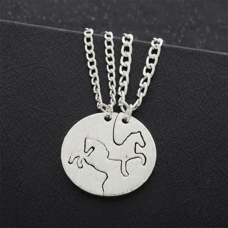 Best Friend Horse Pendant Necklace