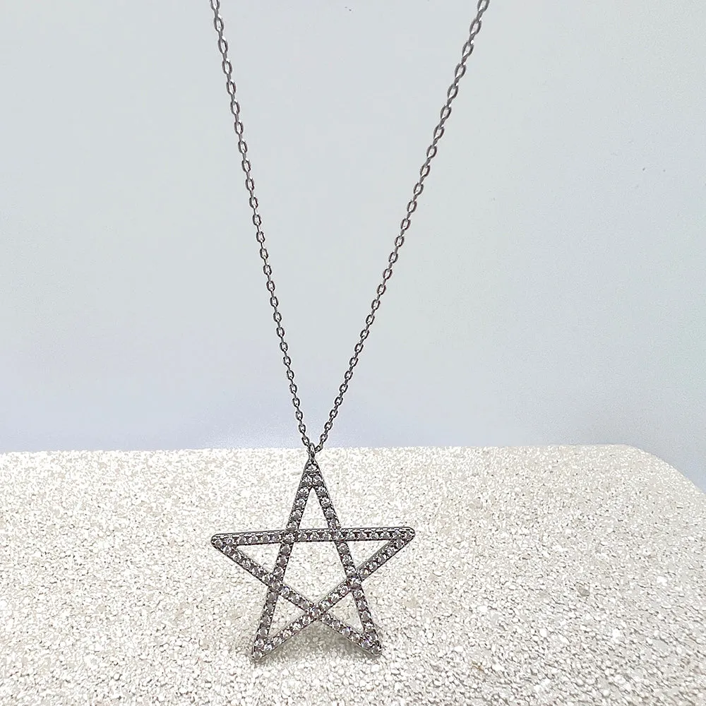 Big Star Chain Necklace