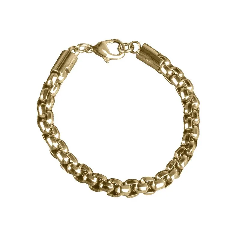 Chester Gold Steel Bracelet