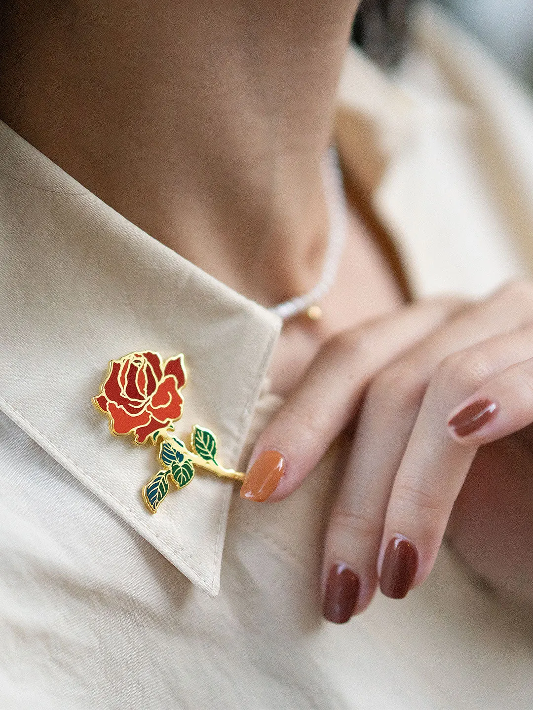 Chowxiaodou Rose Pin