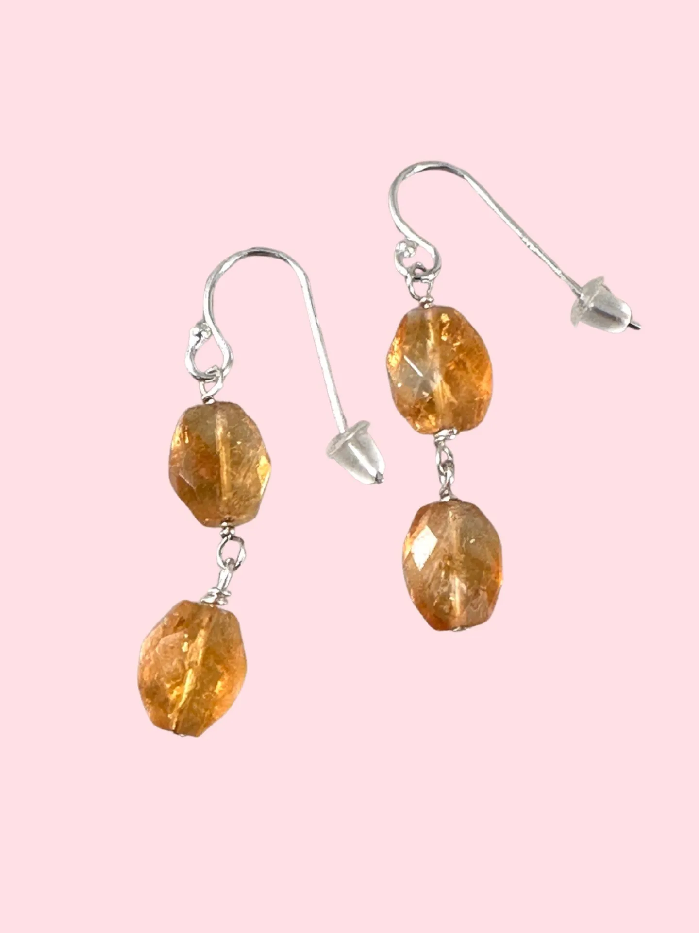 Citrine Drop Earrings