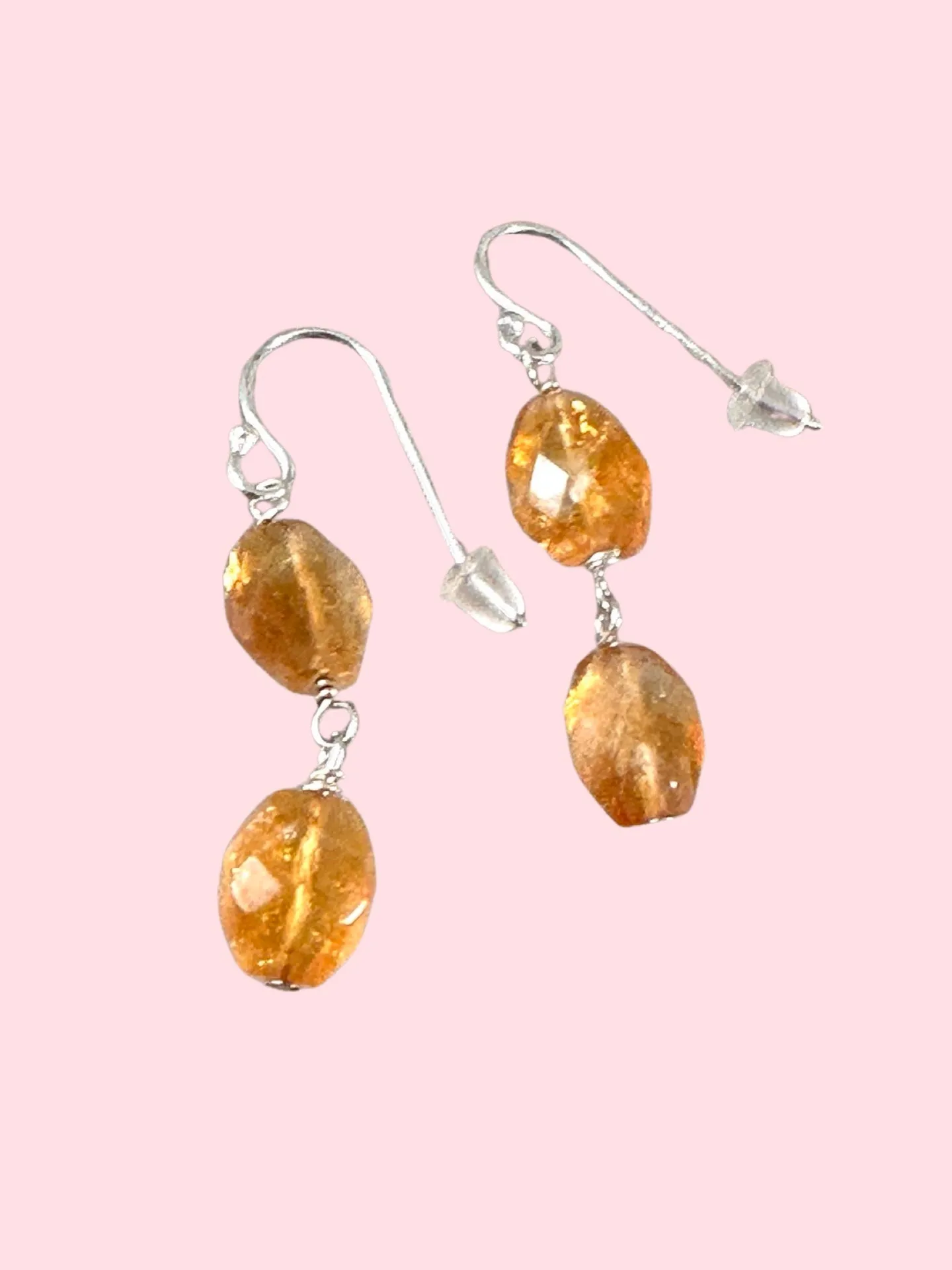 Citrine Drop Earrings