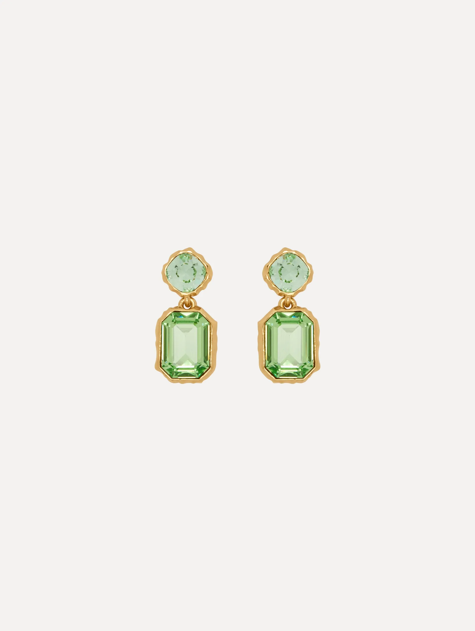 Classic Crystal Drop Earrings