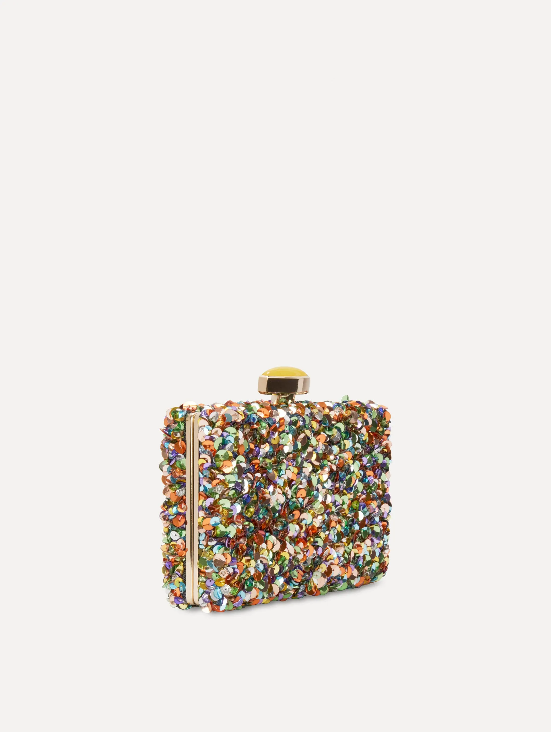 Confetti Sequin Embroidered Minaudiere