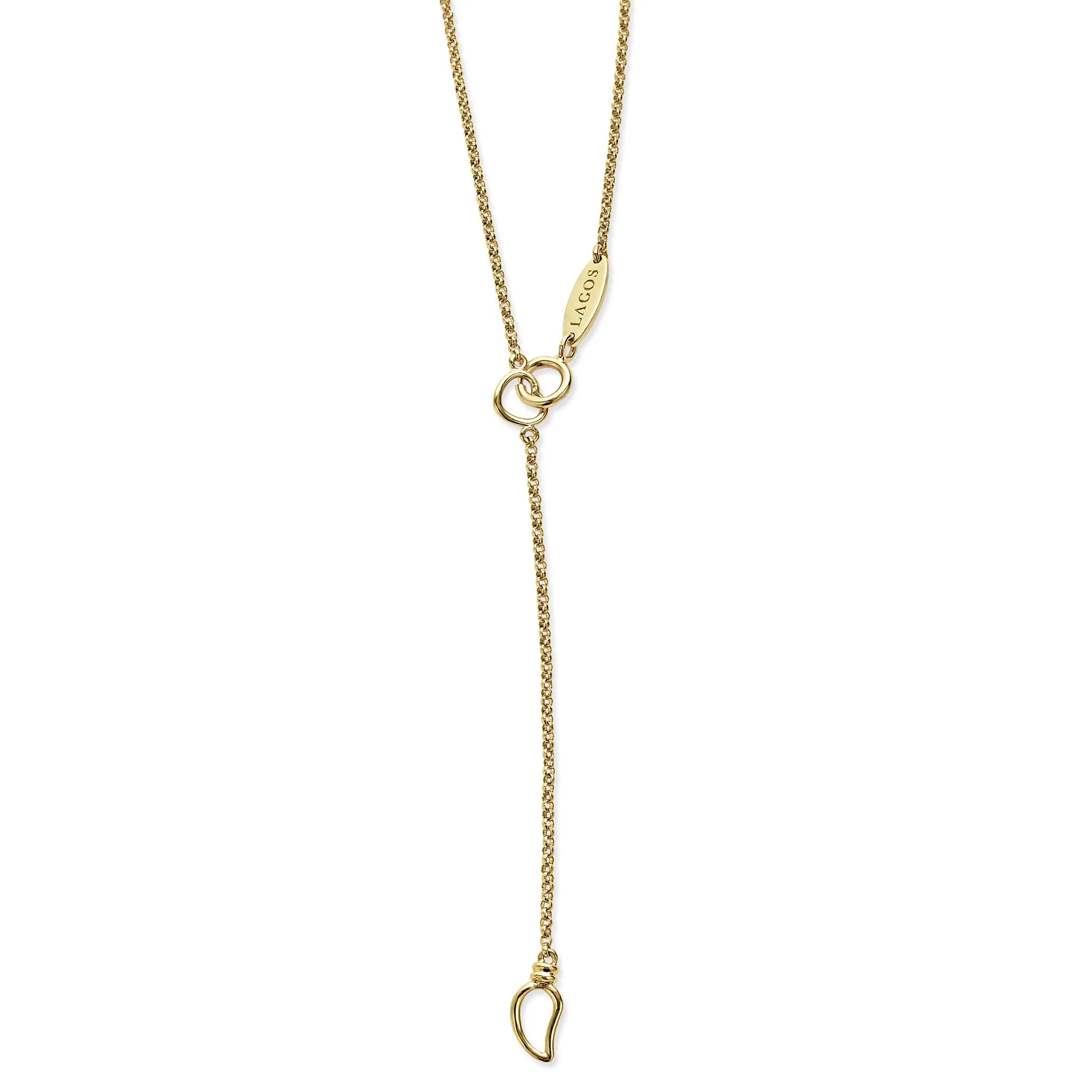 Covet 18K Gold Petite Diamond Pendant Necklace