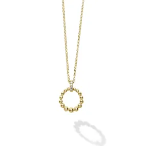 Covet 18K Gold Petite Diamond Pendant Necklace