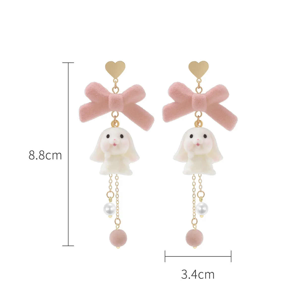 Cute Bunny Earrings PL52767