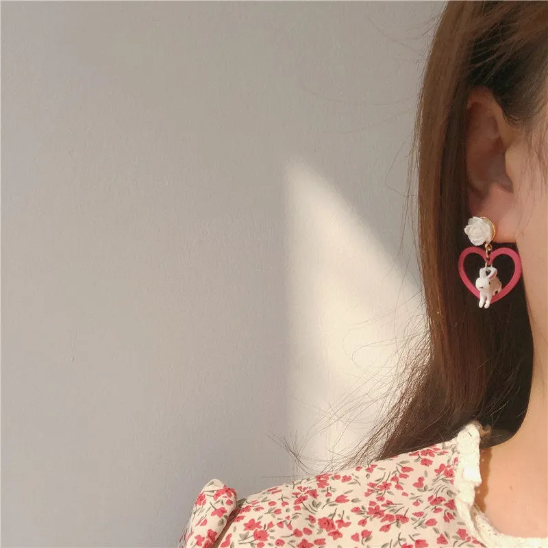 Cute Bunny Earrings PL52999