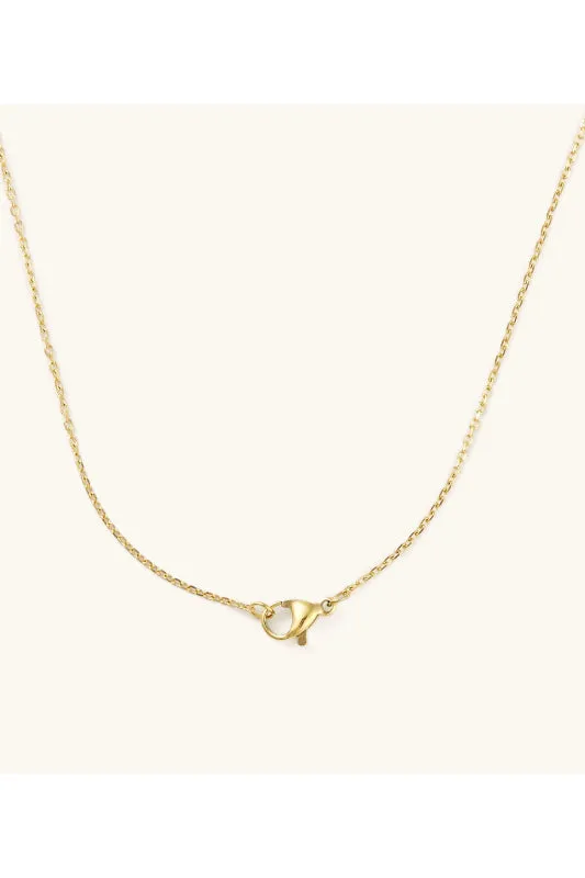 dainty diamond necklace