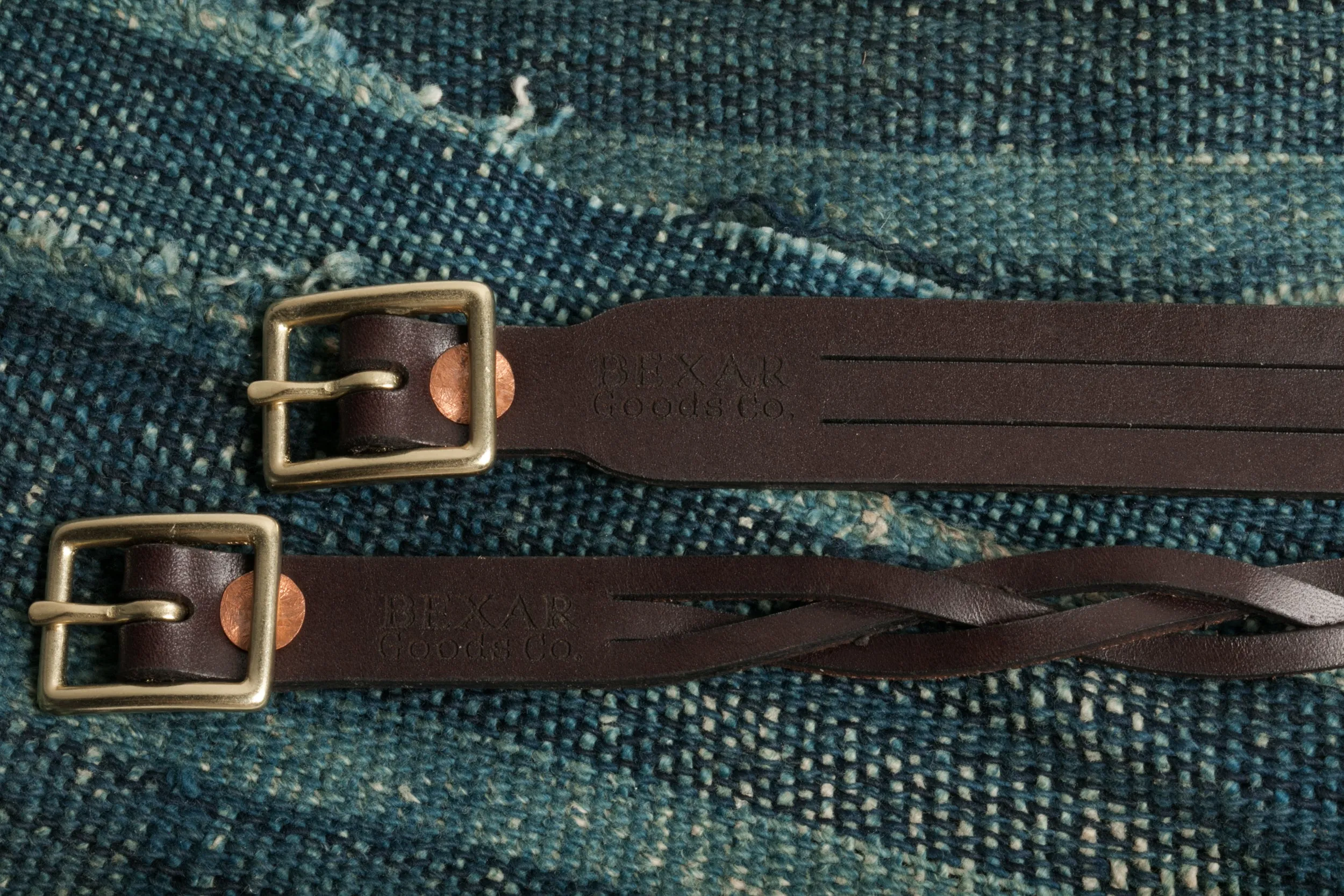 Dark Brown Snare/Fishtail Cuff