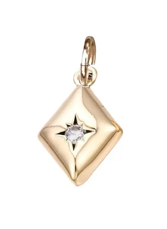 Diamond Rhombus Charms