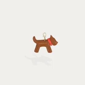 Dog Charm - Sienna/Gold