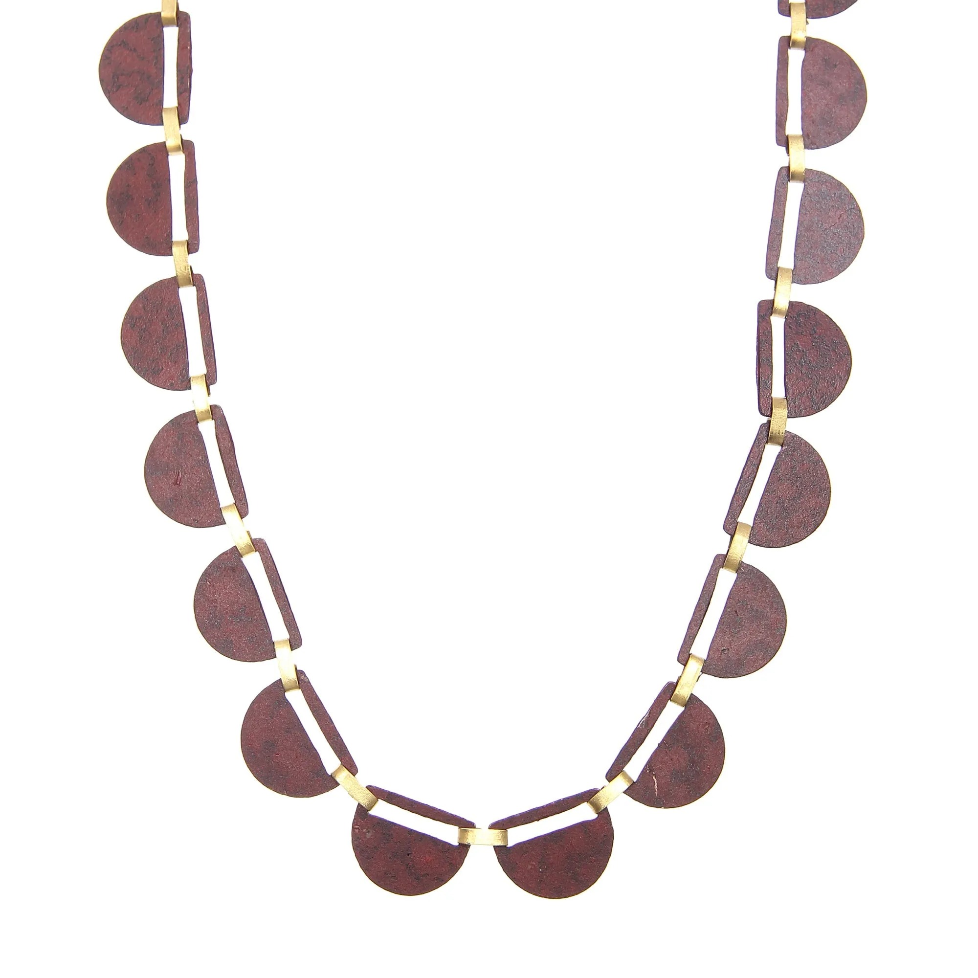 Ekta Necklace, berry - Wholesale