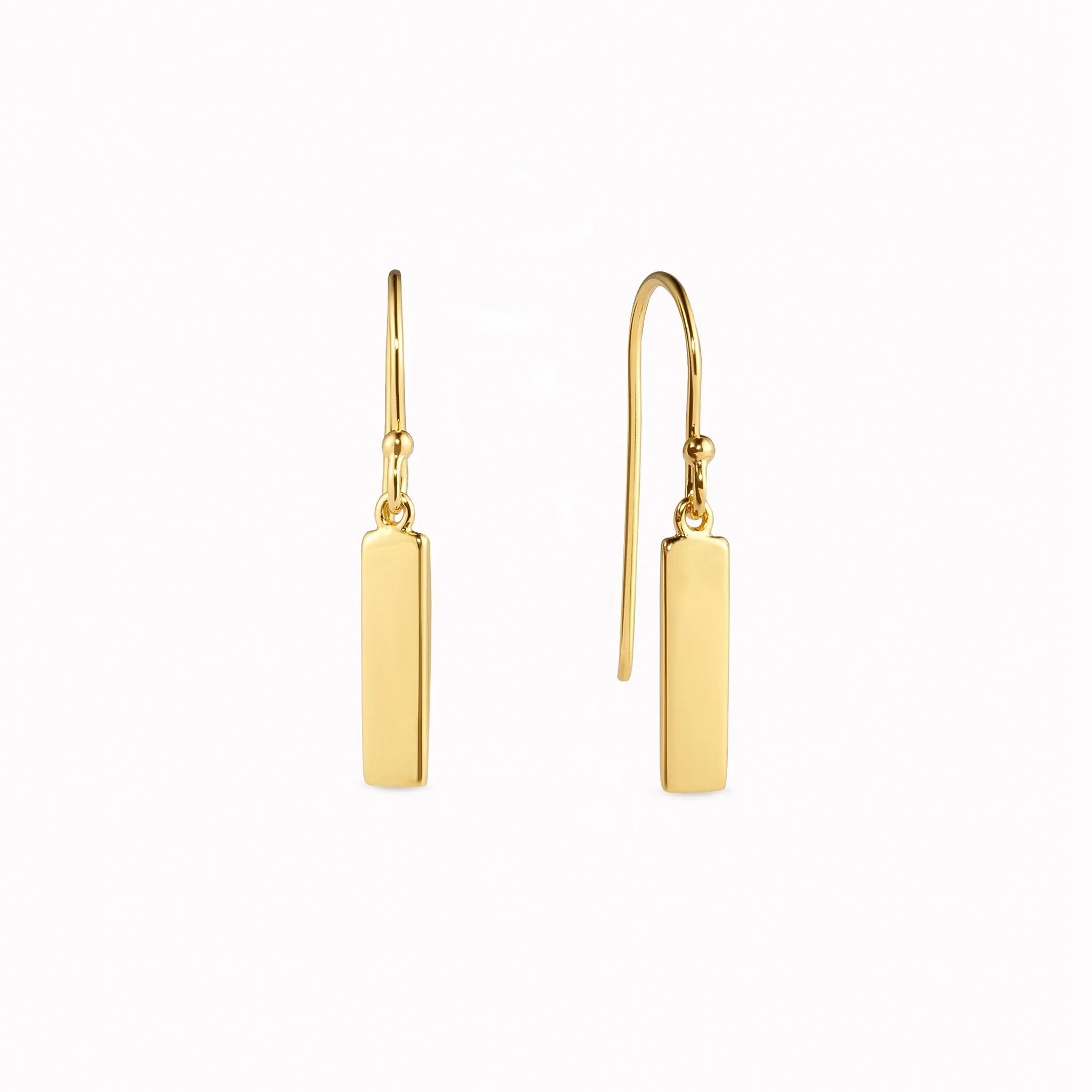 Gold Dangle Earrings - Dina