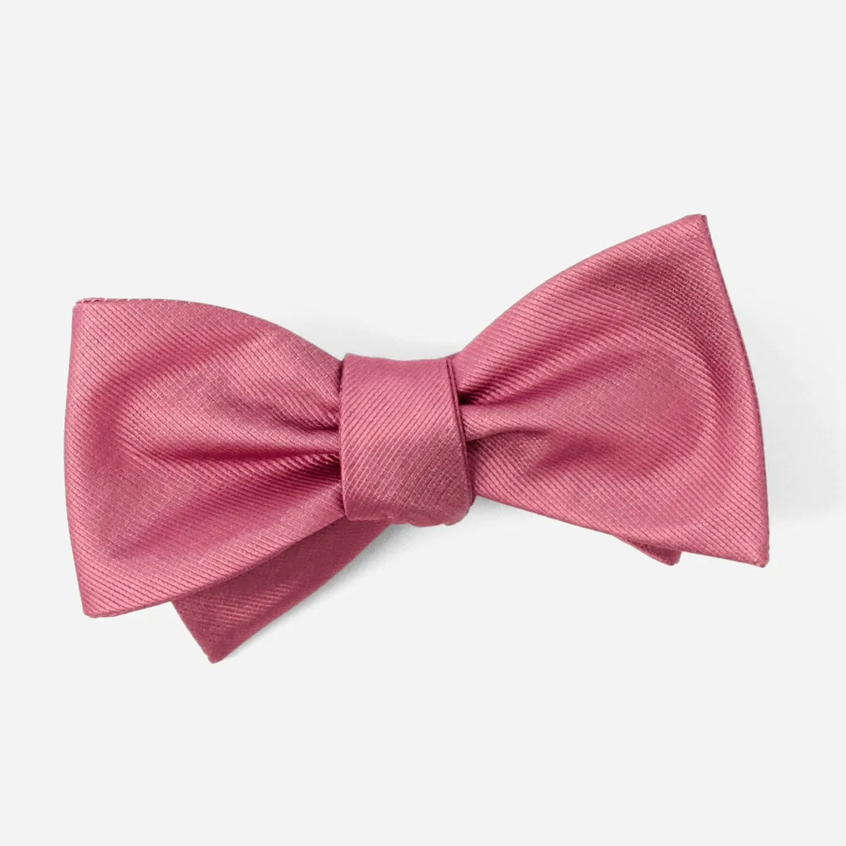 Grosgrain Solid Rosewood Bow Tie