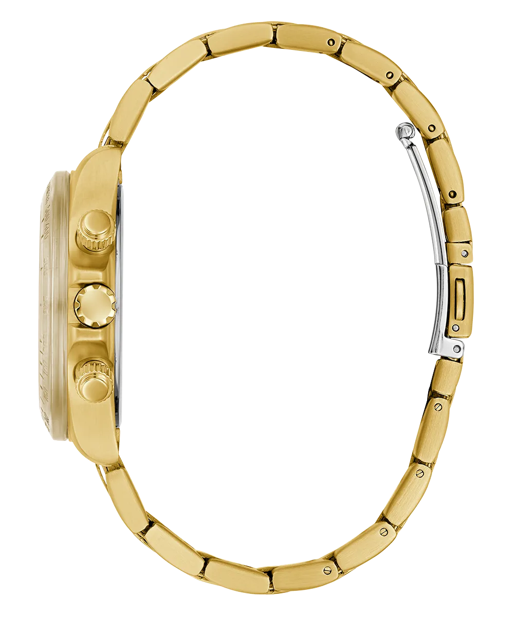 GUESS Ladies Gold Tone 2-Tone Analog Watch