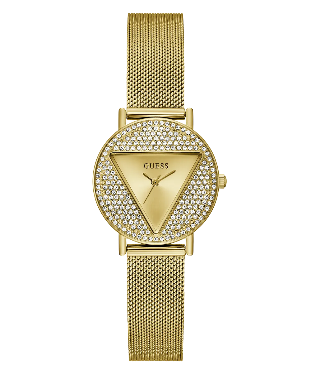 GUESS Ladies Gold Tone Analog Watch