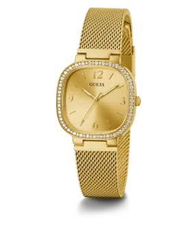 GUESS Ladies Gold Tone Analog Watch