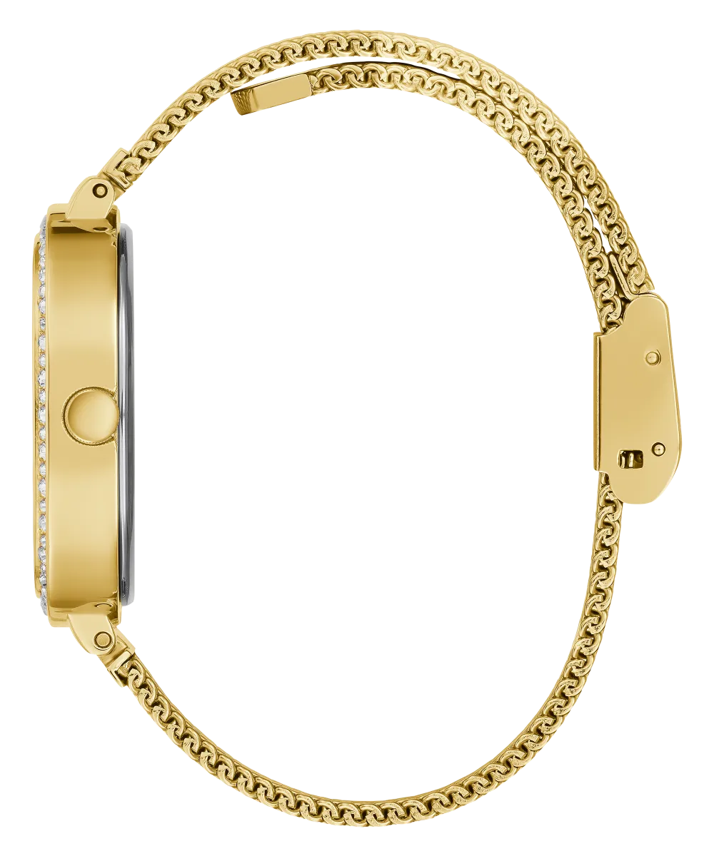 GUESS Ladies Gold Tone Analog Watch