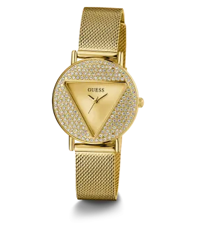 GUESS Ladies Gold Tone Analog Watch