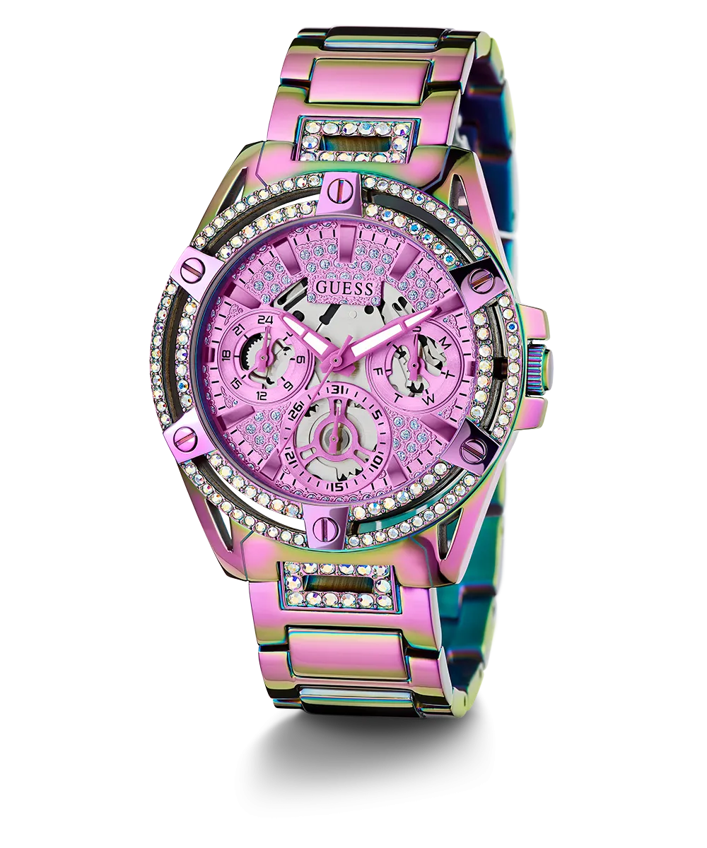 GUESS Ladies Iridescent Multi-function Watch