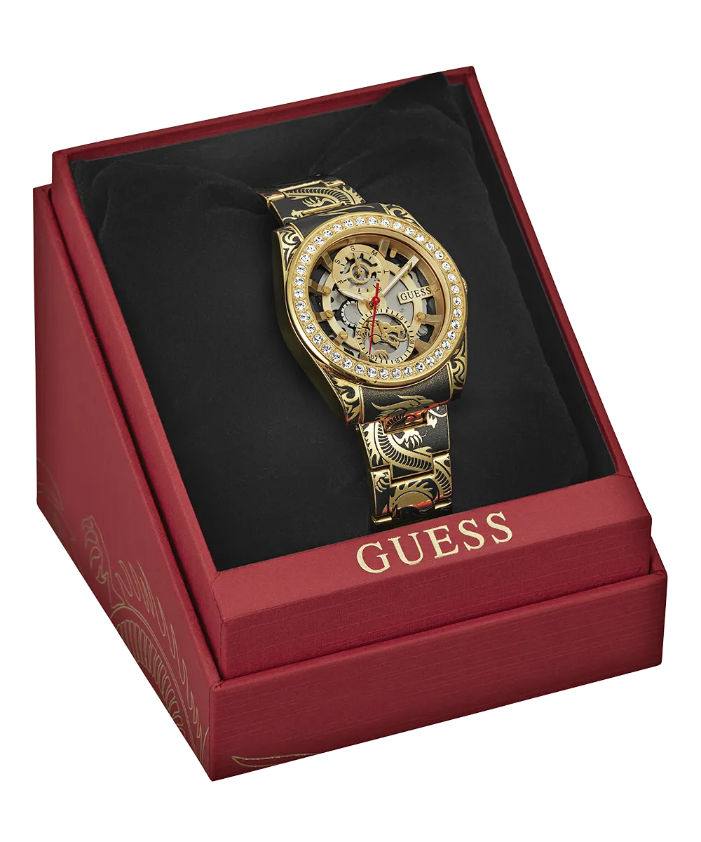 GUESS Ladies Limited Edition Lunar New Year 2-Tone Multi-function Watch