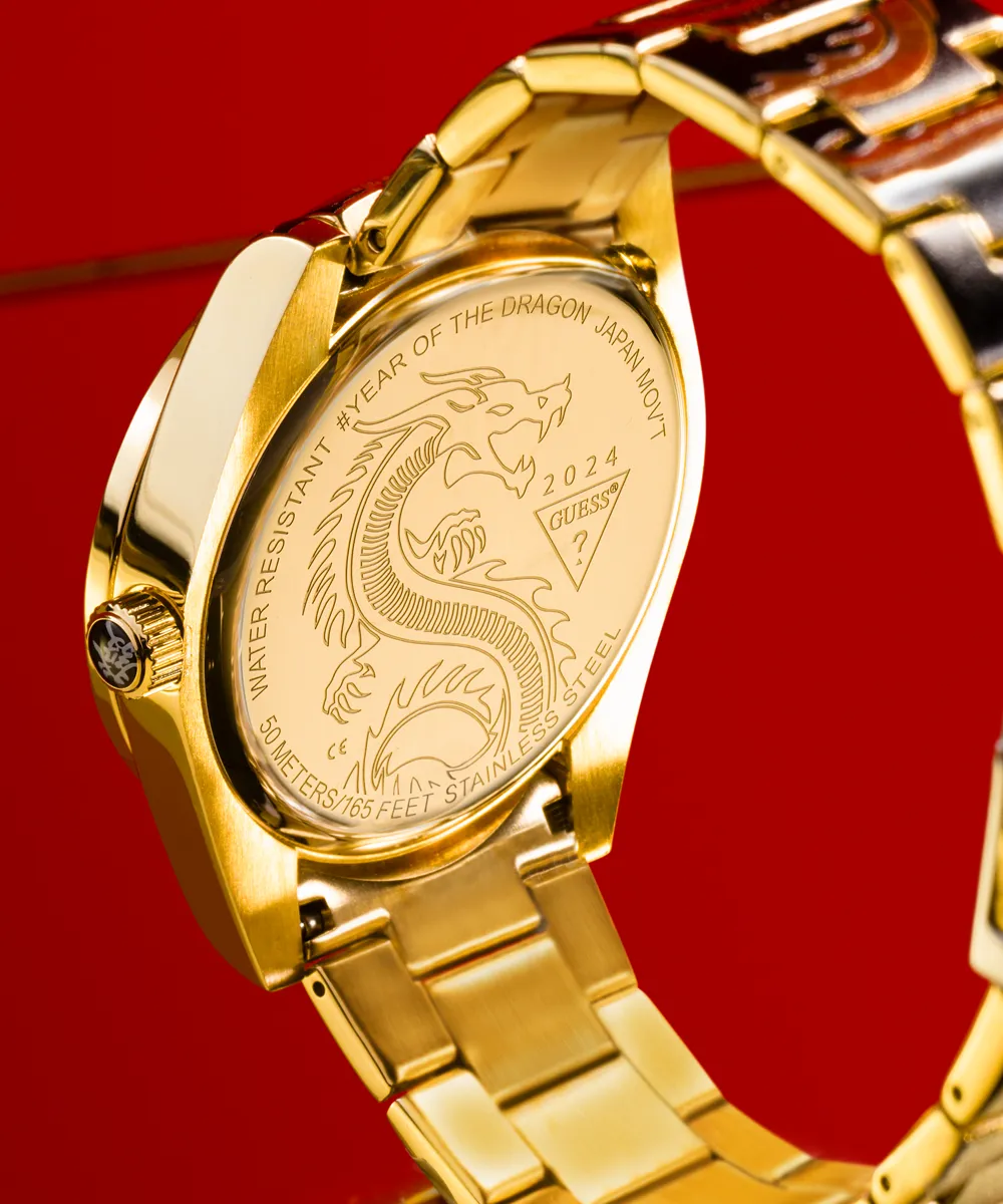 GUESS Ladies Limited Edition Lunar New Year 2-Tone Multi-function Watch