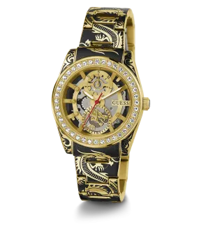 GUESS Ladies Limited Edition Lunar New Year 2-Tone Multi-function Watch