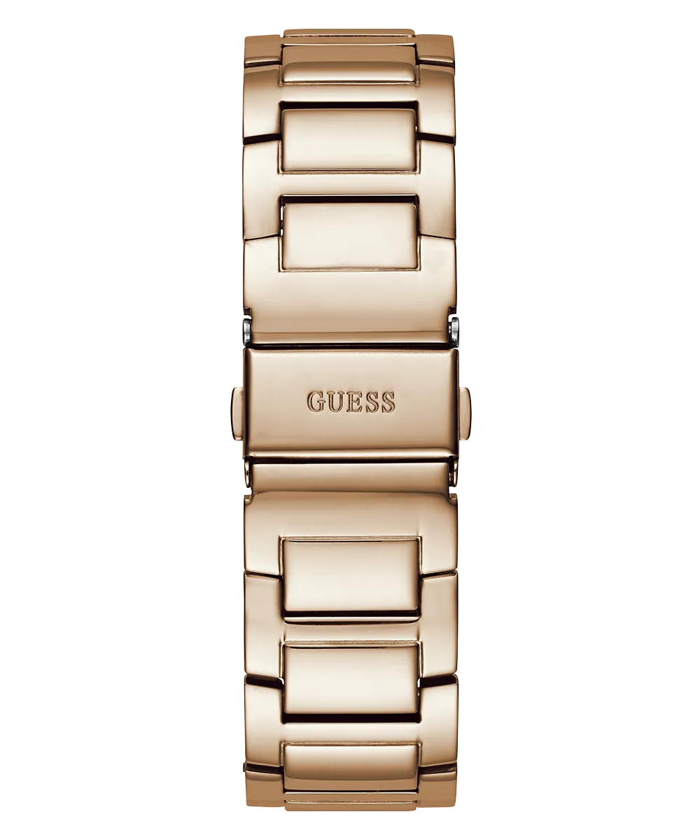 GUESS Ladies Rose Gold Tone Multi-function Watch