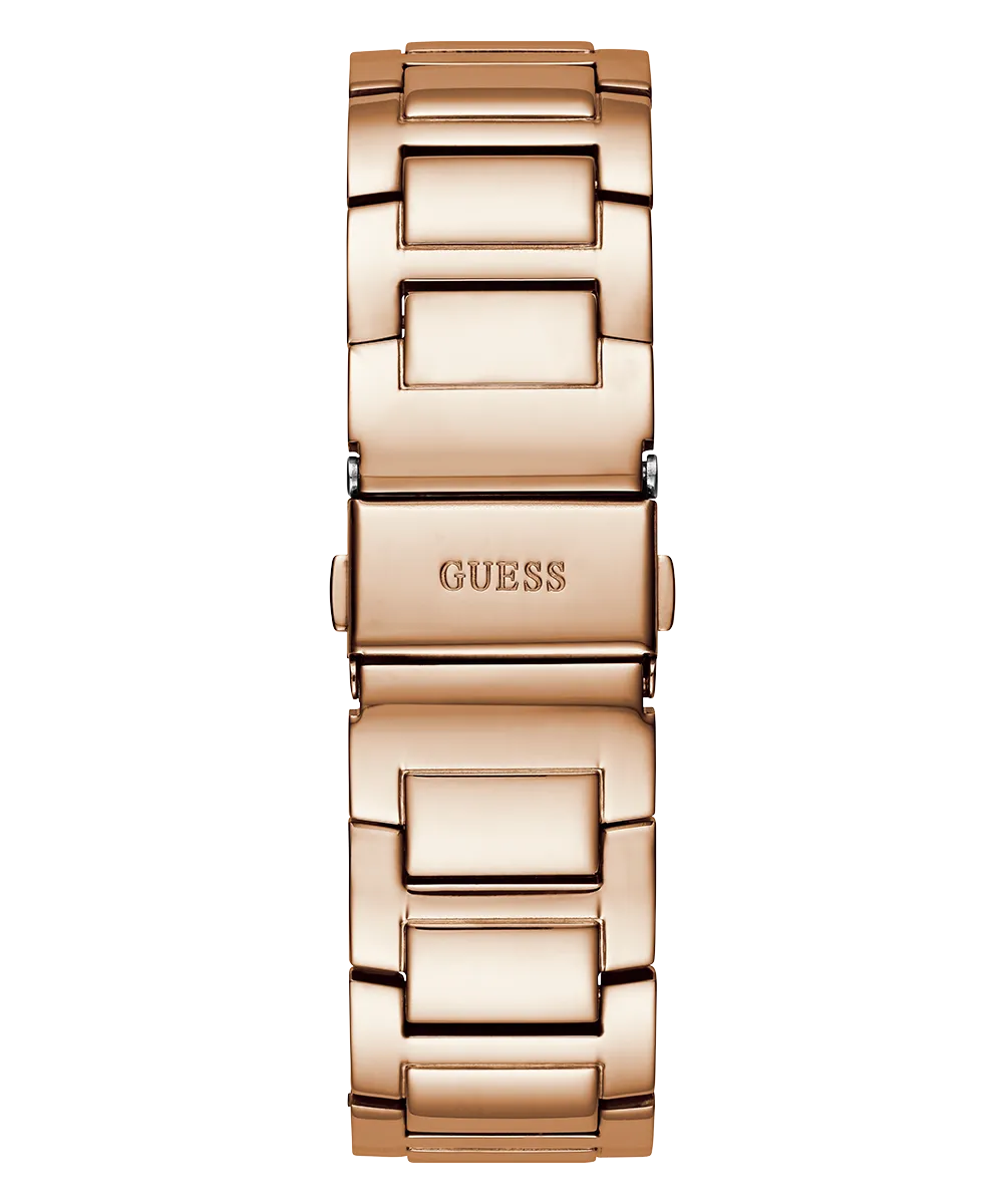 GUESS Ladies Rose Gold Tone Multi-function Watch