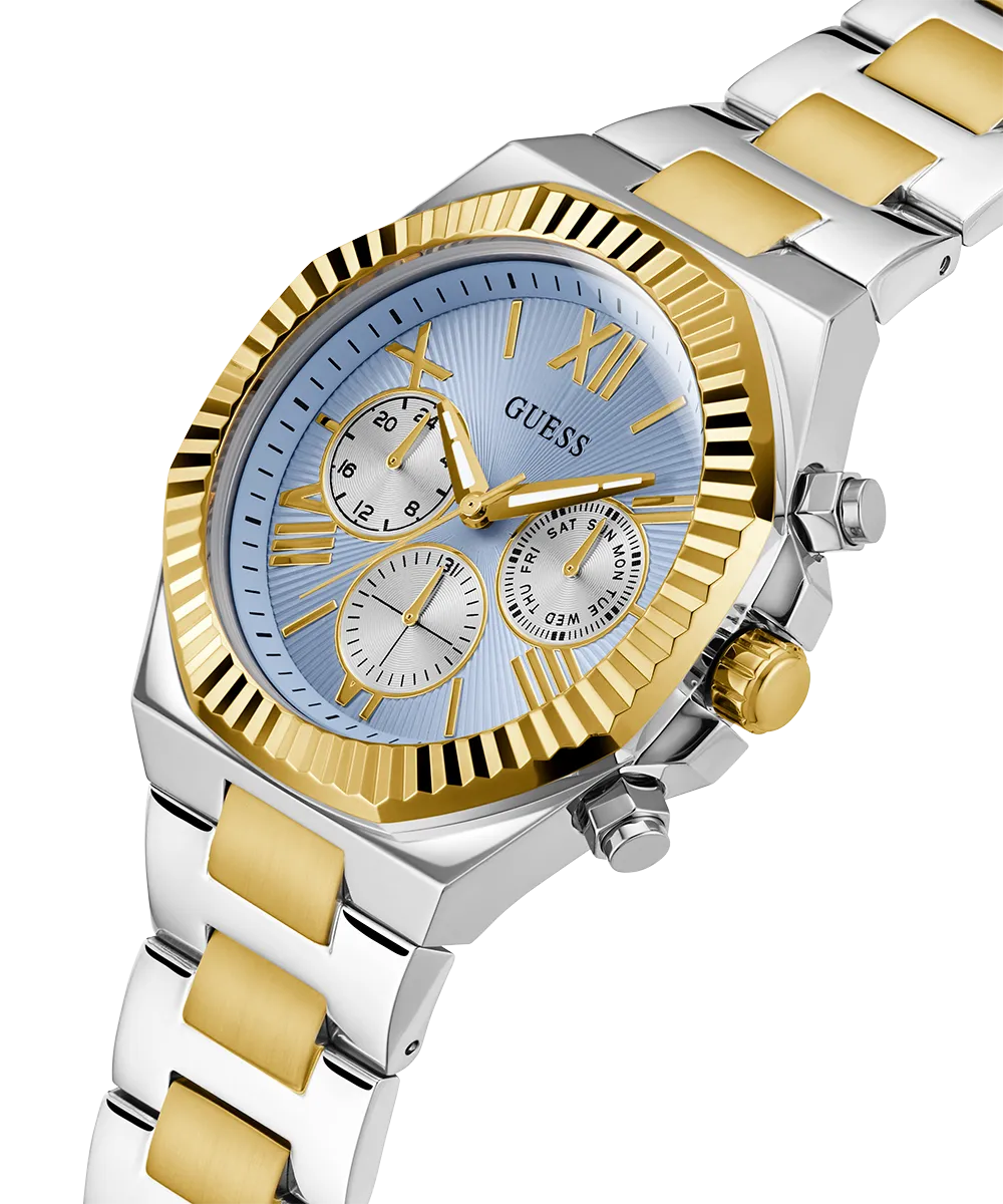 GUESS Mens 2-Tone Multi-function Watch