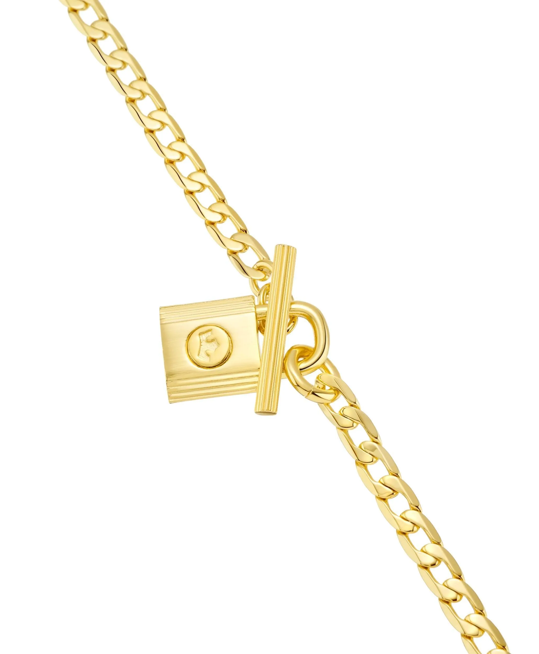 Harpa Necklace 18ct Gold Plated