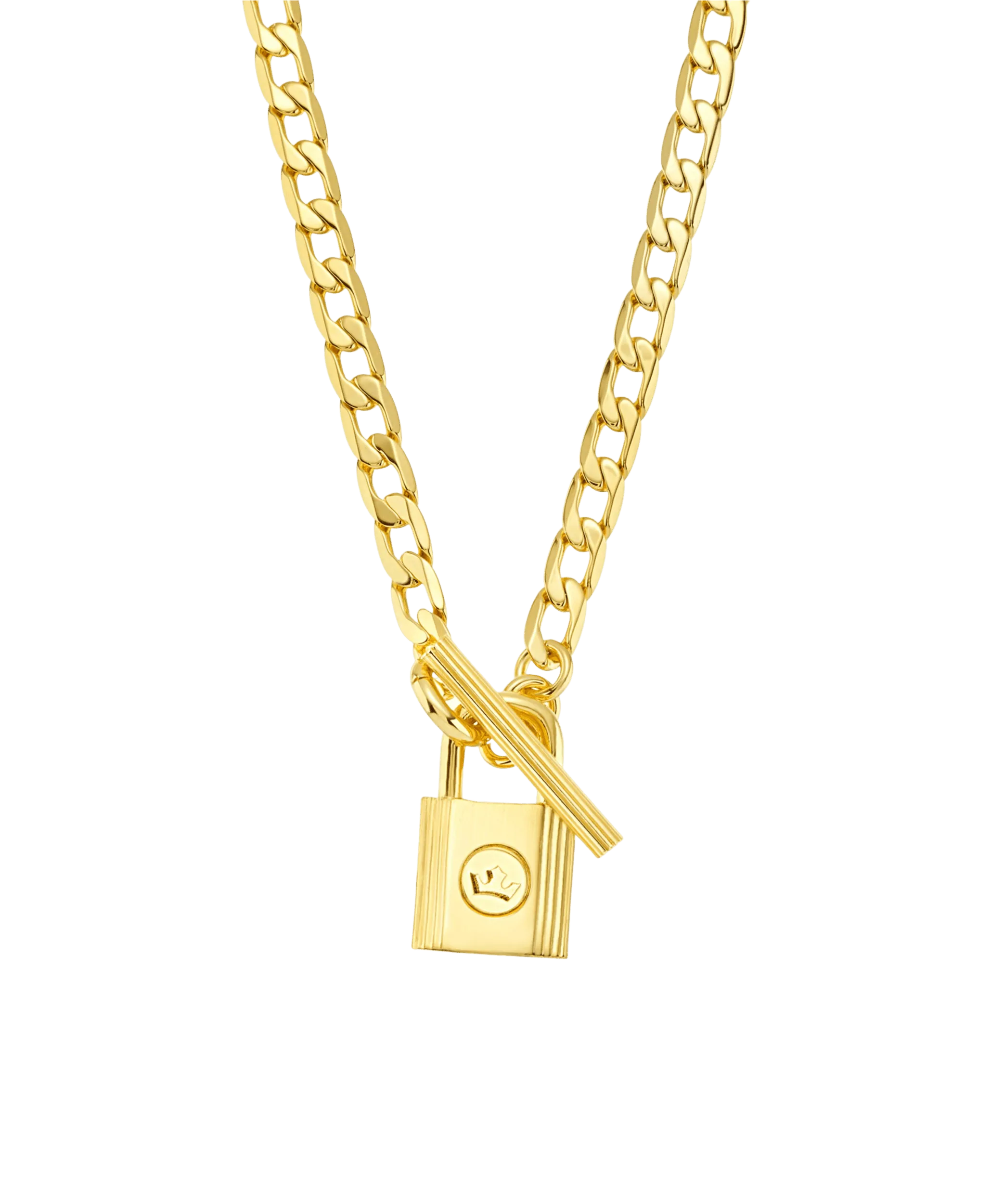 Harpa Necklace 18ct Gold Plated